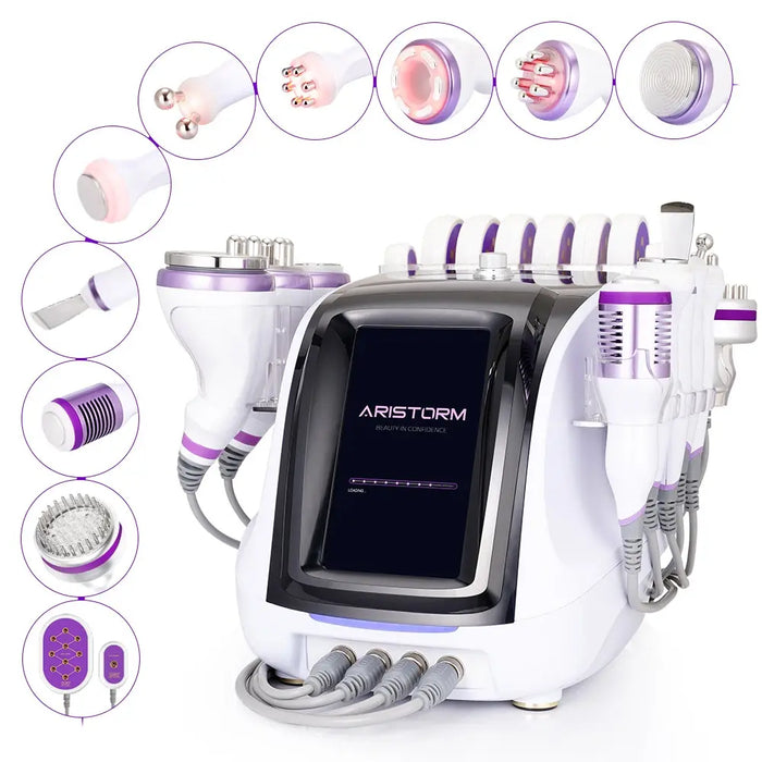 10 IN 1 ARISTORM Cavitation Machine Body Sculpting RF Facial Skin Care For Beauty Studio or Personal Use