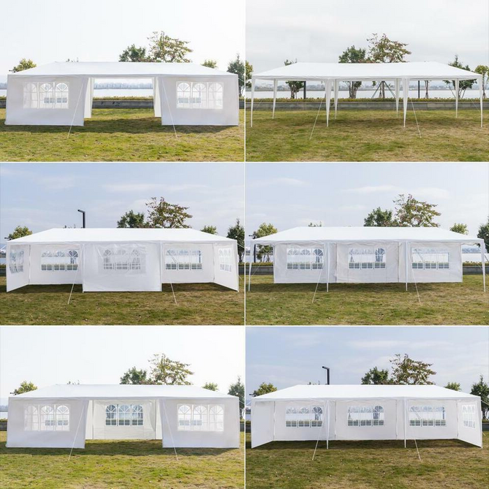 10'x20' Party Tent Outdoor Gazebo Canopy Tent Wedding With 4 Removable Walls 4