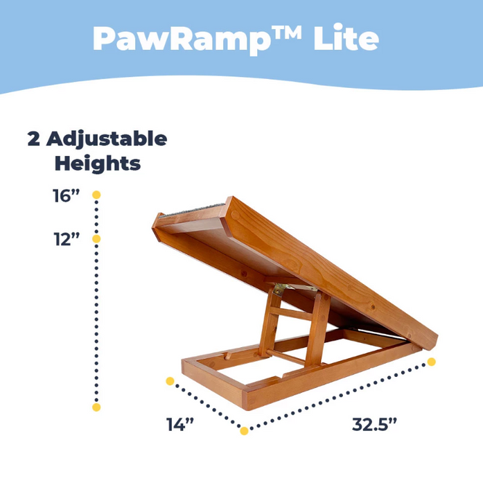 Foldable Dog Ramp for Bed