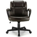 Premium Executive Leather Office Chair Adjustable Computer Desk Chair w/ Armrest