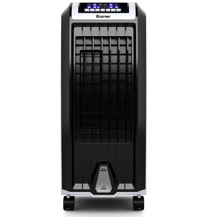 Portable Home And Office Evaporative Air Cooler With 3 Wind Modes And Timer