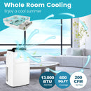 Premium 13000 BTU ASHRAE Portable Air Conditioner With Smart Technology and Remote Control