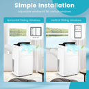 Premium 13000 BTU ASHRAE Portable Air Conditioner With Smart Technology and Remote Control