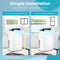 Premium 13000 BTU ASHRAE Portable Air Conditioner With Smart Technology and Remote Control