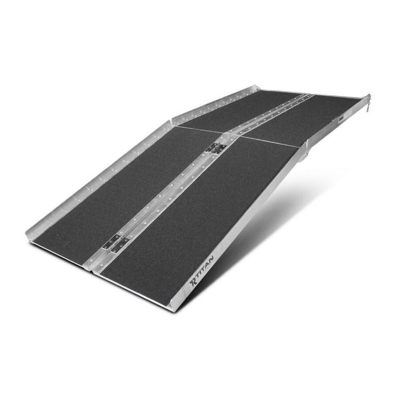 Portable Wheelchair Ramp Multi Fold 5 ft Long x 30 in Wide Anti-Slip