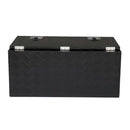 36" Heavy Duty Black Aluminum Tool Box Truck Storage Underbody ATV/RV/Trailer