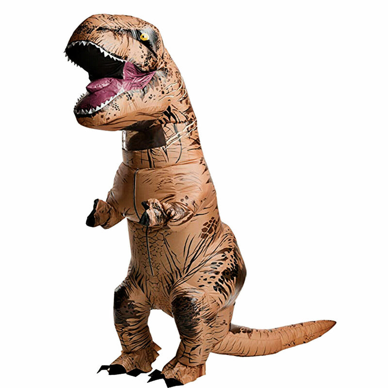 Inflatable`T-REX Dinosaur Adult Costume Halloween