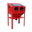 60 Gallon Sand Blast Abrasive Cabinet with Gun,Hose,Gloves,Nozzles,Sandblaster