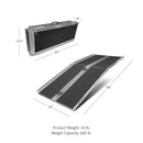 Portable Wheelchair Ramp Multi Fold 5 ft Long x 30 in Wide Anti-Slip