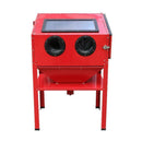 60 Gallon Sand Blast Abrasive Cabinet with Gun,Hose,Gloves,Nozzles,Sandblaster