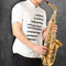 New Professional Band Eb Alto Sax Saxophone Paint Gold w/ Case & Accessories