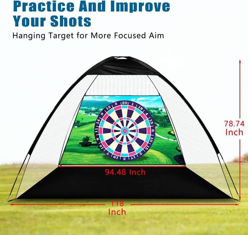 Premium Golf Practice Hitting Net