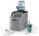 Electric Countertop Ice Maker with Ice Scoop and Basket