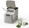 Electric Countertop Ice Maker with Ice Scoop and Basket