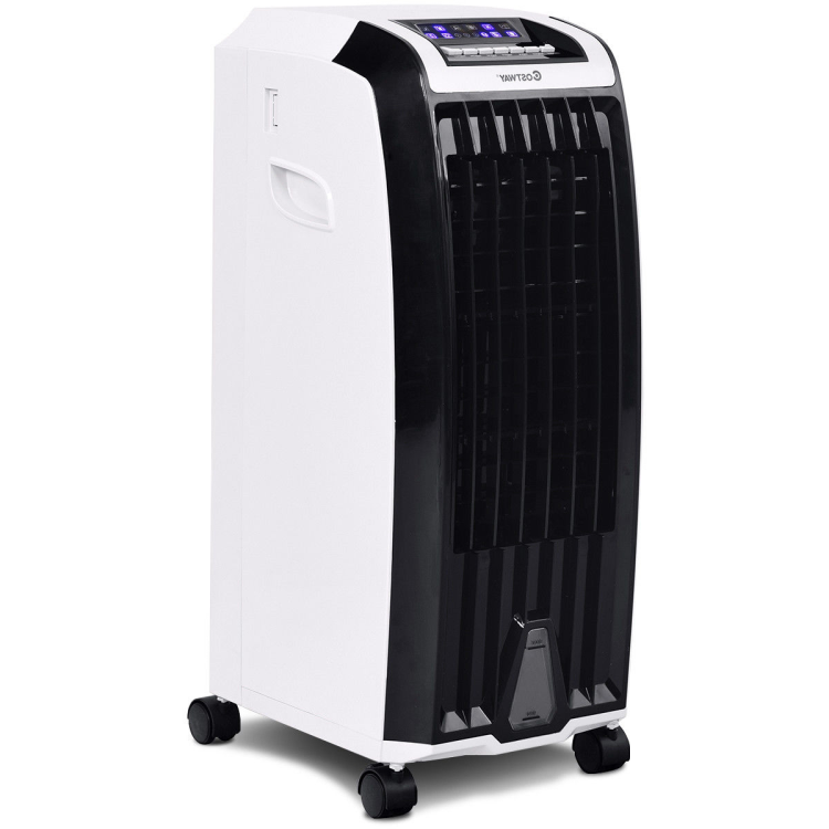 Portable Home And Office Evaporative Air Cooler With 3 Wind Modes And Timer