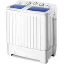 Premium Portable Mini Washing Machine Washer Compact Twin Tub 20 lbs Spin