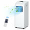 Premium 8000 BTU ASHRAE Portable Air Conditioner With Dehumidifier Function and Remote Control