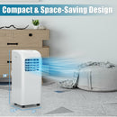 Premium 8000 BTU ASHRAE Portable Air Conditioner With Dehumidifier Function and Remote Control