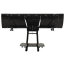 Premium Snow Plough for ATV 59.1"x15" Black Five adjusted angles