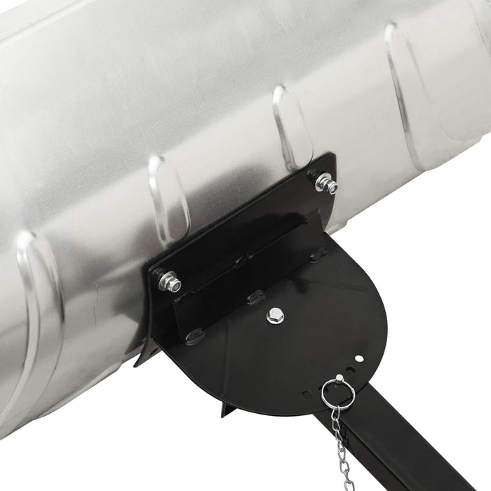 Manual Push Snow Shovel with Wheels
