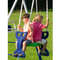 Rosemead Metal Swing and Slide Set