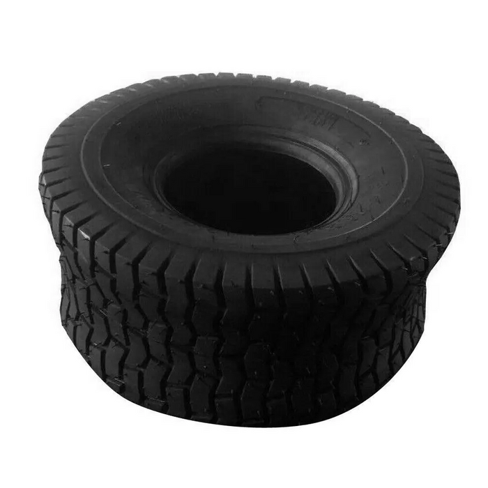 Set of 2 15x6.00-6 Lawn & Garden Mower Tractor Turf Tires 2 Ply 15x6-6 15x6x6