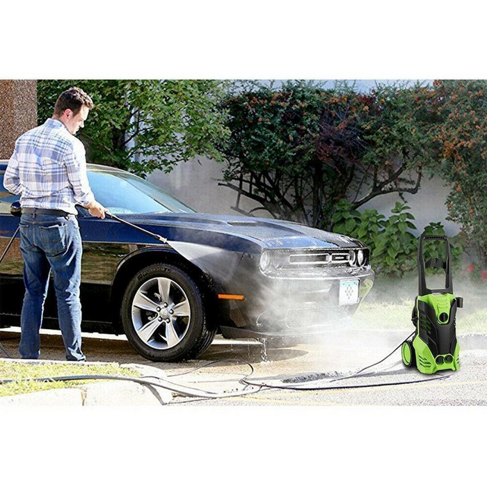 3000 PSI Max 1.7 GPM Electric Powerful Pressure Washer Power Cleaner w/4 Nozzles