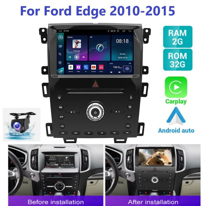 9" For Ford Edge 2010-2015 Android Car Radio Stereo Carplay GPS Navi WiFi