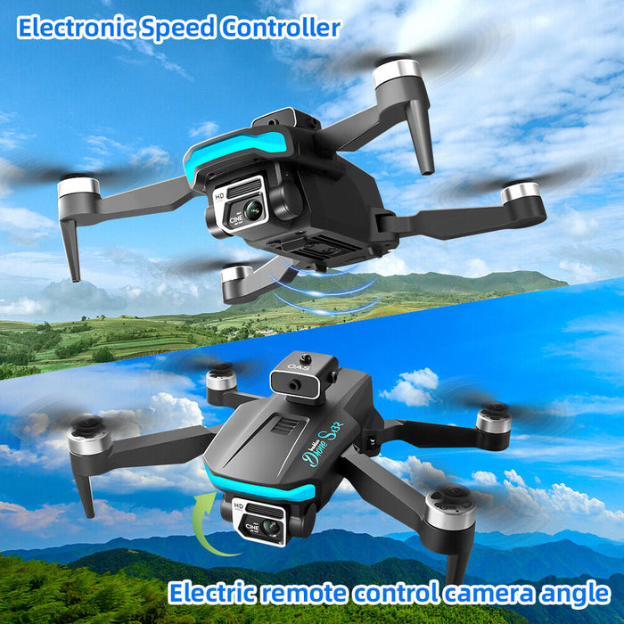 5G 8K GPS Drone Pro with HD Brushless Dual Camera Drones WiFi FPV Foldable RC