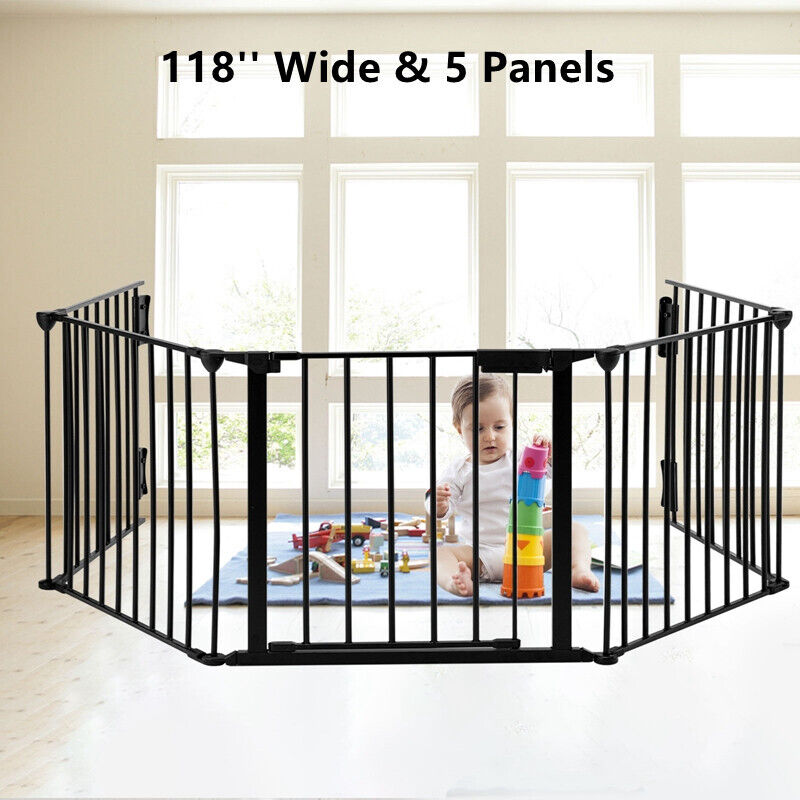 Baby and Pet Safety Gate ideal for fireplaces and christmas tree