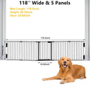 Baby and Pet Safety Gate ideal for fireplaces and christmas tree