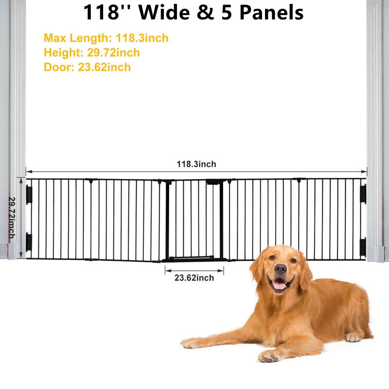 Baby and Pet Safety Gate ideal for fireplaces and christmas tree