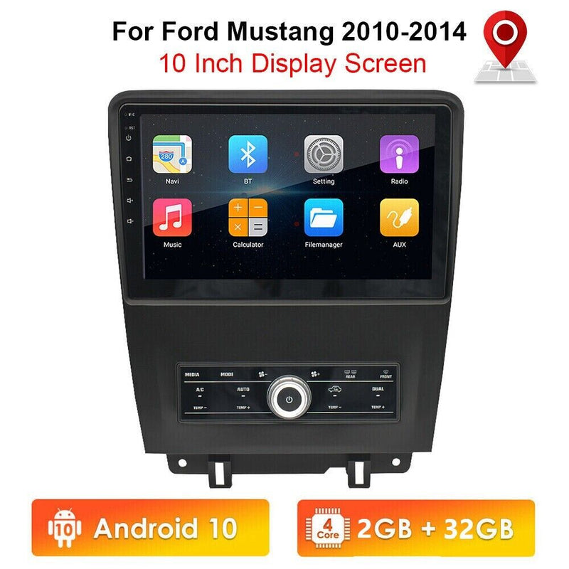 2010-2014 Ford Mustang Android Auto Apple Carplay Car Stereo Radio GPS 2+32G