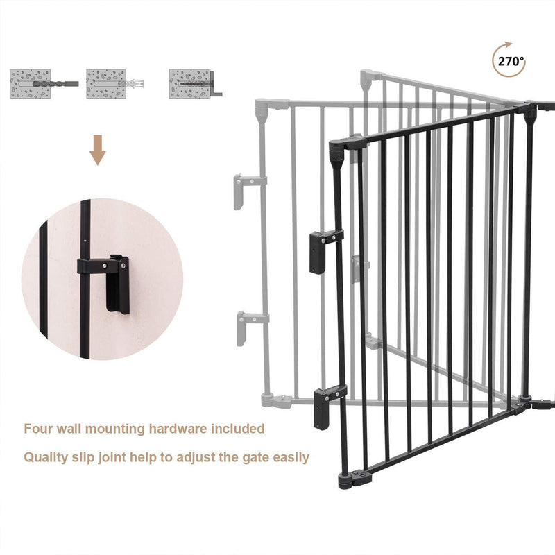 Baby and Pet Safety Gate ideal for fireplaces and christmas tree