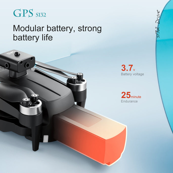 5G 8K GPS Drone Pro with HD Brushless Dual Camera Drones WiFi FPV Foldable RC