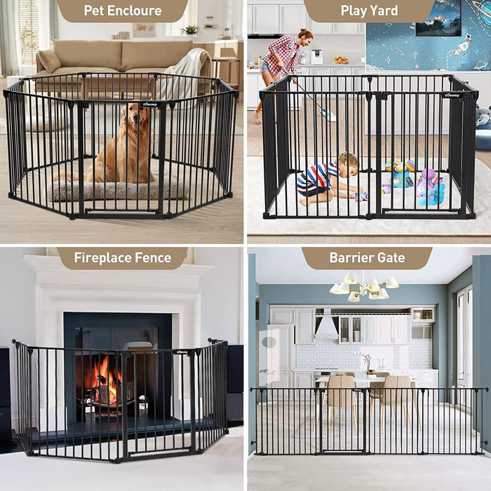 Baby and Pet Safety Gate ideal for fireplaces and christmas tree