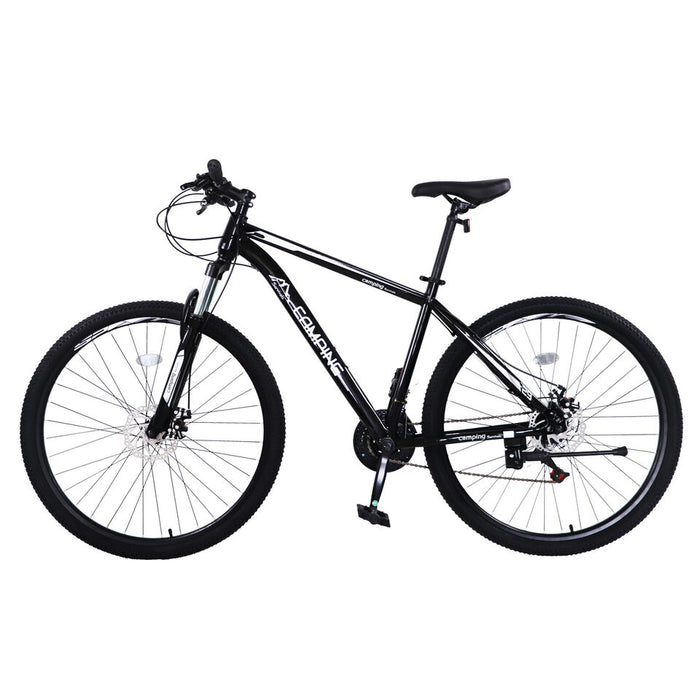 Adult Mens Mountain Bike, High Carbon Steel Frame, 21-Speed, 29'' Wheels