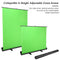 Portable Green Screen Collapsible With Floorstand