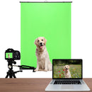 Portable Green Screen Collapsible With Floorstand