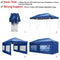 10'x20' Waterproof Ez Pop Up Canopy Tent Shelter