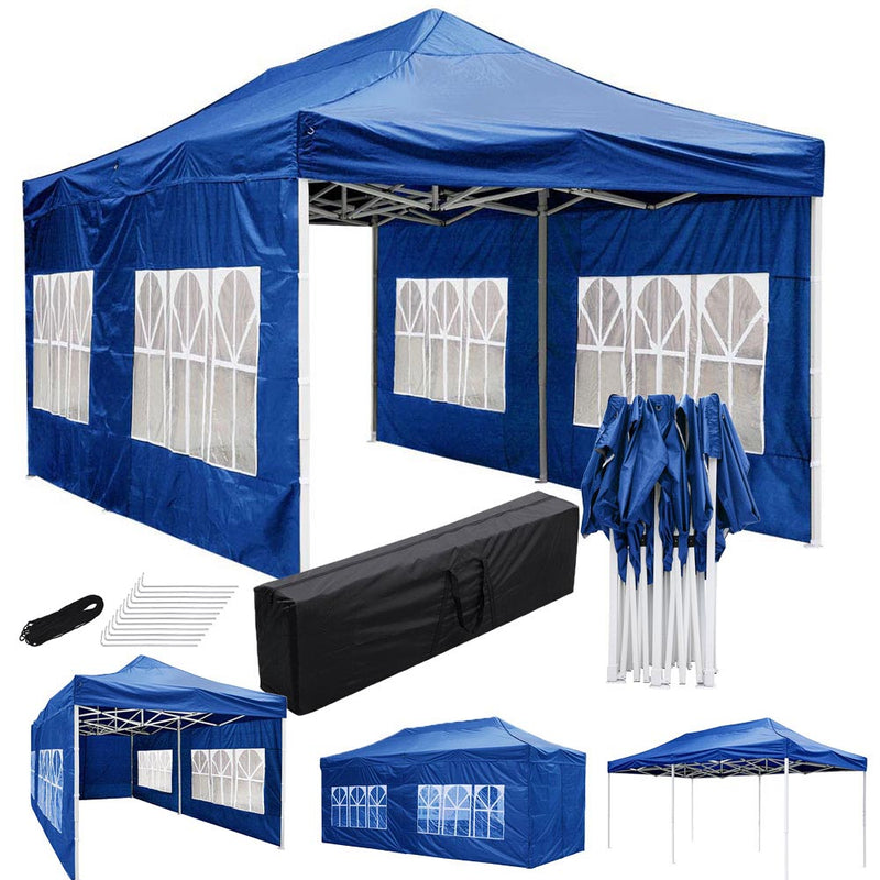 10'x20' Waterproof Ez Pop Up Canopy Tent Shelter