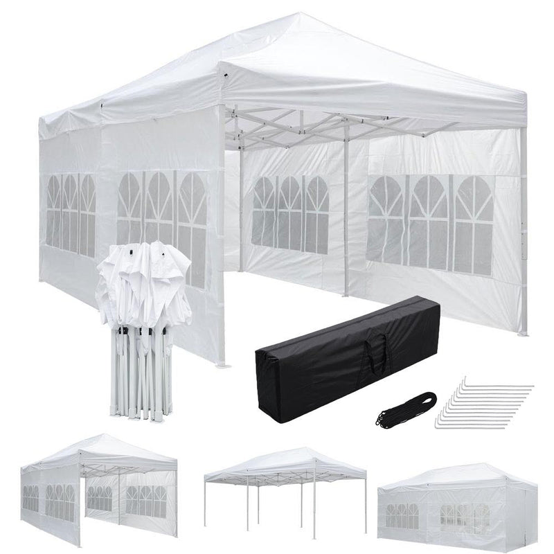 10'x20' Waterproof Ez Pop Up Canopy Tent Shelter