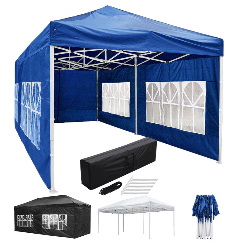 10'x20' Waterproof Ez Pop Up Canopy Tent Shelter