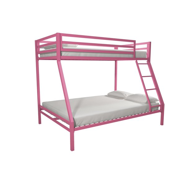 Premium Twin Over Twin Bunk Bed Girls