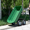 Heavy Duty 4 Wheel Garden Plastic Wheelbarrow