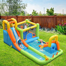 Inflatable Outdoor Water Slide Park Bounce House With Pump