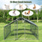 Large Metal Chicken Coop Run Walk-in Poultry Cages
