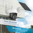 Outdoor Solar Home Security Camera with Motion Alarm