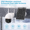 Outdoor Solar Home Security Camera with Motion Alarm