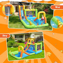 Inflatable Outdoor Water Slide Park Bounce House With Pump